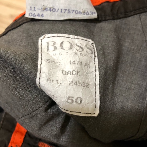 BOSS ORANGE PANT. Grey Excellent Condition size 34 - Picture 5 of 6